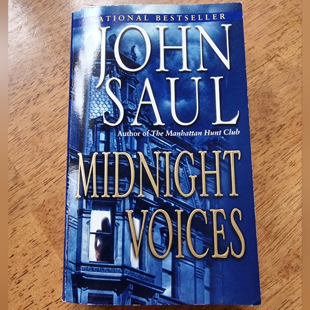 🌟FREE ADD-ON🌟Midnight Voices Paperback Book by John Saul 2003